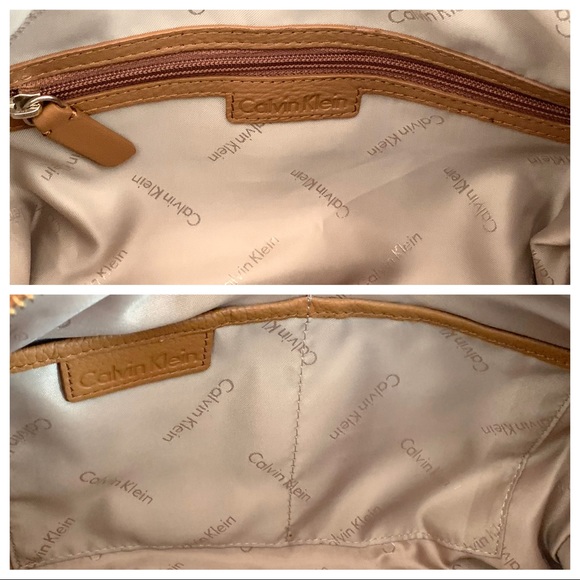 Calvin Klein 👜 Satchel in Tan - Picture 6 of 8